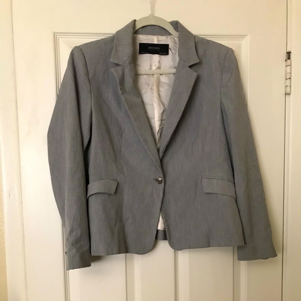 Zara basics blazer